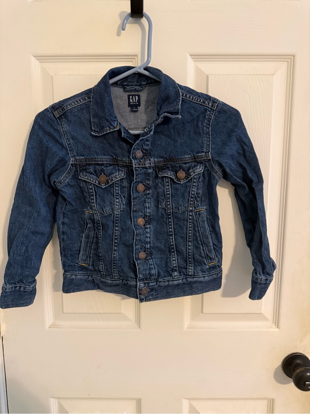 GAP Kids Blue Denim Trucker Jacket